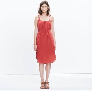 Madewell coral dress